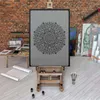 Mandala Große Malschablonen Durchmesser 56 cm, Glamour Produktbild-Vorschau 4
