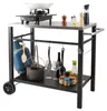 Servierwagen Küchenwagen 100 x 64 x 83,5 cm Produktbild-Vorschau 11