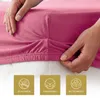 Lavea® Spannbettlaken 140x200cm - 160x200cm, Maya, 100% Produktbild-Vorschau 3