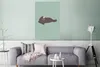 MuchoWow® Poster Walross - Kinder - Grün - Jungen - Blau - Produktbild-Vorschau 5