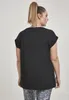 Urban Classics T-Shirt Damen Ladies Round V-Neck Extended Produktbild-Vorschau 3