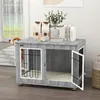 PawHut Hundekäfig, Hundehütte für Mittelegroße Hunde, Produktbild-Vorschau 8