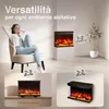 KAMINIO Camino elettrico LEA - Camino elettrico 3 in 1 con Anteprima dell’immagine prodotto 2