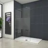 A modern bathroom with a walk-in shower. Produktbild-Vorschau