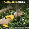 Akku-Säbelsäge Set Mit 2 Akkus + 4 Sägeblättern & Produktbild-Vorschau 15