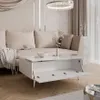 Couchtisch AURORA SILVER mit Stauraum auf schrägen Beinen Produktbild-Vorschau 2