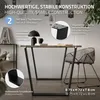 ML-Design sada 2 lichobežníkových stolových nôh 75x72 cm, Náhľad obrázku produktu 2