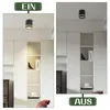 ZMH Spot à monter LED noir - spot de plafond 5W rond spot à Voir les images du produit 6