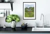 MuchoWow® MuchoWow® Gerahmtes Poster Monets Haus mit bunten Produktbild-Vorschau 4