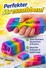 Lustiger Anti Stress Knautschball in Butter-Optik | Squishy Produktbild-Vorschau 6