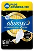 Always Ultra Secure Night Extra Podpaski ze skrzydełkami Podgląd zdjęcia produktu 3