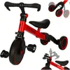 Trike Fix Mini běžecká tříkolka 3v1 s pedály červená Náhled obrázku produktu 10