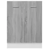 vidaXL Unterschrank Lyon Grau Sonoma 60x46x81,5 cm Produktbild-Vorschau 5