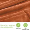 heimtexland ® Kuscheldecke SUPER SOFT Wohndecke Uni Flanell Produktbild-Vorschau 2