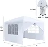 Altánok 3x3m Skladací altánok Vodotesný stabilný Náhľad obrázku produktu 2