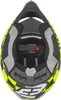 Bogotto V328 Xadrez Carbon, crosshelm, zwart/geel, maat L Productafbeelding-voorbeeld 5