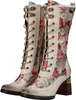 Laura Vita Schnürstiefel Beige Produktbild-Vorschau 11