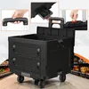 Carrello per la spesa Ikodm, 48L, pieghevole, nero, 3-in-1, Anteprima dell’immagine prodotto 5
