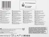 The image shows the back of a product box with various text and symbols. Anteprima dell’immagine prodotto