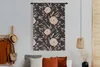MuchoWow® Wandteppich Wandbehang Rosen - Braun - Schwarz Produktbild-Vorschau 4