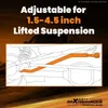 Panhard-stabilisator verstelbare trekstang voor Jeep Productafbeelding-voorbeeld 9