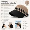 Nastavitelný dámský sluneční klobouk 55–60 cm, prodyšný Náhled obrázku produktu 2