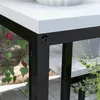 Metall Blumenregal 4 Etagen Indoor Outdoor 34x34x70 cm Produktbild-Vorschau 8