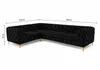 Ecksofa Moet L-Form schwarz 202x323 cm groß – Produktbild-Vorschau 2