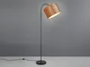 Große LED Stehlampe mit Stoffschirm Leopardenmuster - Produktbild-Vorschau 3