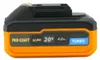 Batterie Procraft 20/4 Turbo 20 V 4,0 Ah / 4000 mAh Li-ion Voir les images du produit 4