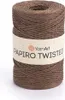 YarnArt Papiro Twisted 1316 Papier-Raffia Garn braun Produktbild-Vorschau 1