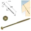 DMX - Holzbauschrauben mit Senkkopf CS - 8mm TORX - Zink Produktbild-Vorschau 1