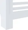 vidaXL MDF radiátorová lišta biela 78 cm Náhľad obrázku produktu 7
