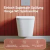 HOROW Závěsný klozet bez ráfku s WC sedátkem s mechanismem Náhled obrázku produktu 4