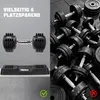 Verstellbare Kurzhantel 12 kg, 5-stufige Produktbild-Vorschau 8