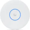 A white circular wireless access point with a blue ring and logo in the center. Náhľad obrázku produktu