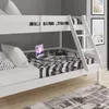 Vitalispa Patrová postel Everest, 120x200 / 80x200 cm, Bílá Náhled obrázku produktu 5