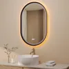 Badspiegel LED Oval 60 x 90 cm mit Beleuchtung - dimmbar, Produktbild-Vorschau 3
