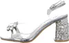 Misstyl by Laura Vita Damen Sandalette silber Produktbild-Vorschau 7