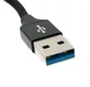 SYSTEM-S USB 3.1 Kabel 25cm Typ C Stecker zu 30 Typ A Produktbild-Vorschau 3