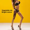 6 listů plný rukáv dočasné tetování nálepky Watrproof Extra Náhled obrázku produktu 7