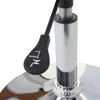 A close-up view of a chair's height adjustment lever and gas lift cylinder. Anteprima dell’immagine prodotto
