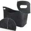 com-four® 2x Filz-Tasche XXL für den Einkauf, Zeitungen, Produktbild-Vorschau 4
