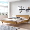 HASENA Lounge Designbett Caluso 25 Wildeiche natur 160x200 Produktbild-Vorschau 2