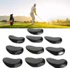 10 kusov/sada Iron Club Head Cover Set Golf Headcover Bar Náhľad obrázku produktu 4