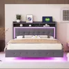OKWISH Lit Double 140x200 cm - Lit Capitonné Adulte avec Voir les images du produit 2