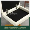 HOMCOM Relaxsessel mit Hocker, Stauraum, Fernsehsessel mit Produktbild-Vorschau 5