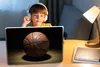 MuchoWow® Laptop Aufkleber Sticker Cover Ein Basketball im Produktbild-Vorschau 3