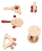 5-teiliges Holzrassel-Set für Babys: Multifunktionales Produktbild-Vorschau 1