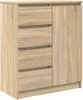 vidaXL Credenza con cassetti in rovere Sonoma 71x35x84 cm Anteprima dell’immagine prodotto 2